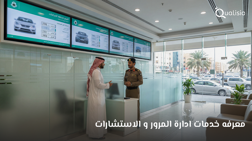 خدمات ادارة المرور