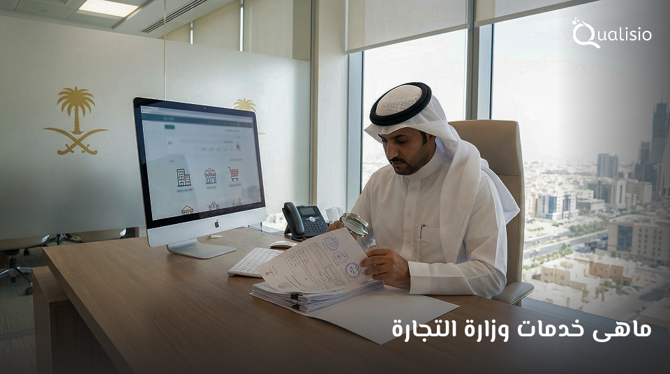 خدمات وزارة التجارة